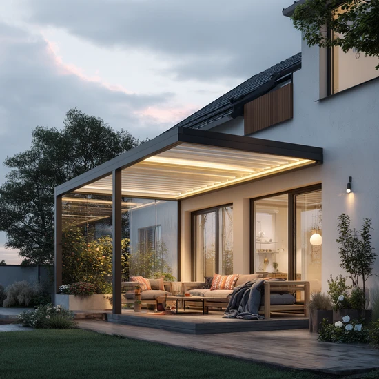 BT Haus- hliníkové pergoly, bioklimatické pergoly, návrh na míru